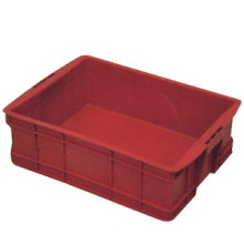 Красный пластик оборот коробка с крышкой